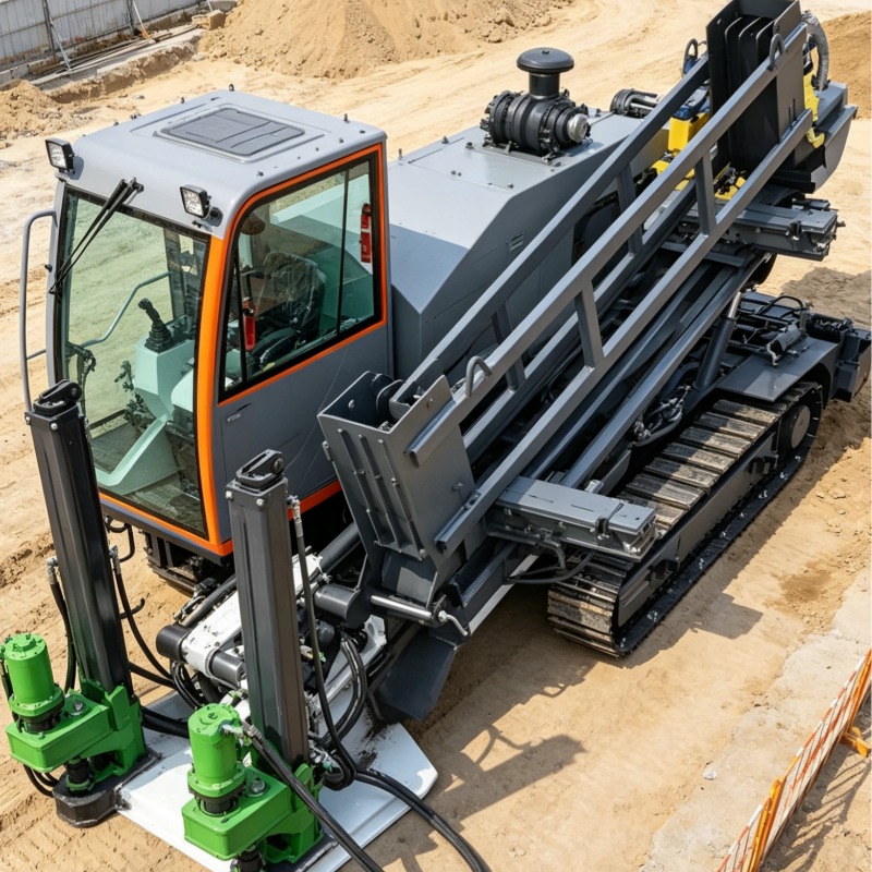 Heavy Equipment Drilling Rig - Индивидуальная гидравлическая гусеничная буровая установка для