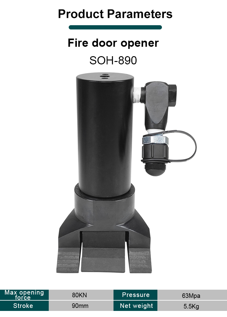 Heavy Equipment Jack - Гидравлический носок SOH-890 | Сверхмощный подъемный