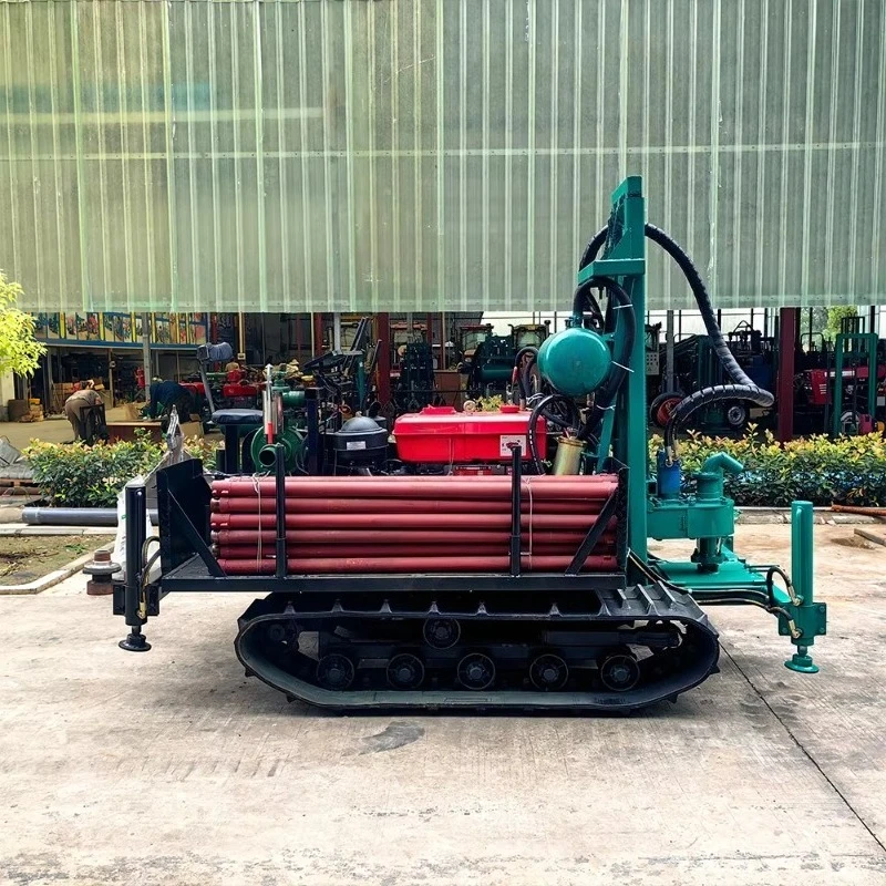 Компактная гусеничная буровая  – обзор и цена Heavy Equipment Drilling Rig