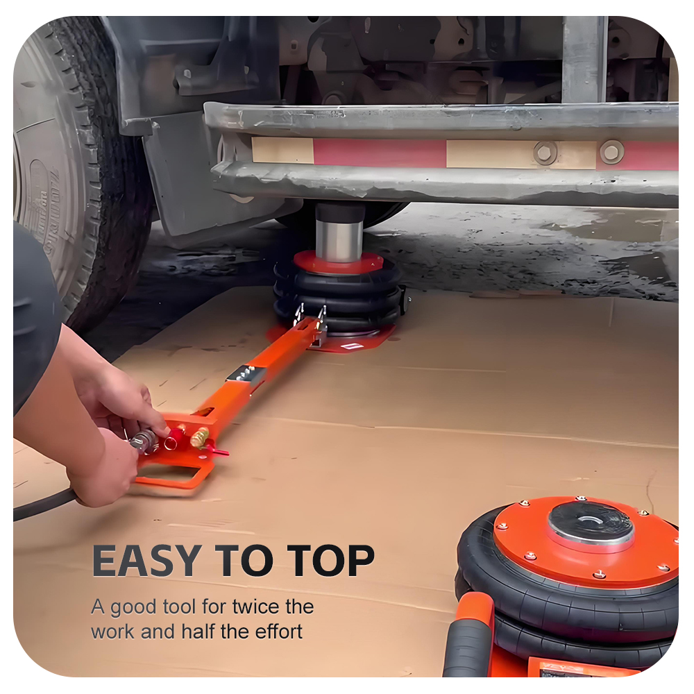 3-тонный пневматический домкра – обзор и цена Heavy Equipment Jack
