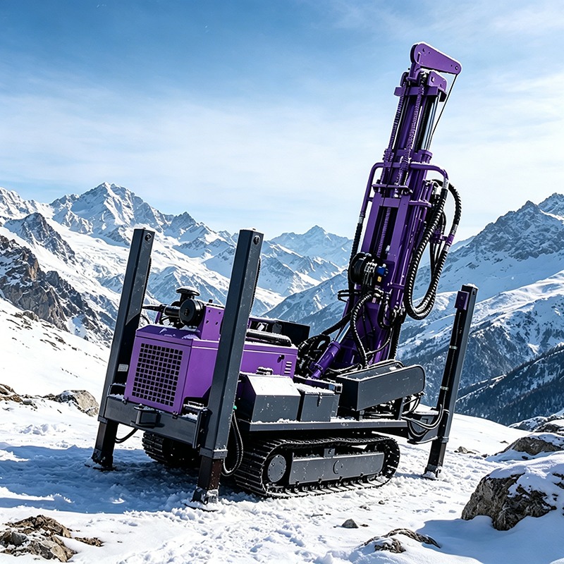 Мощная гусеничная буровая уста – обзор и цена Heavy Equipment Drilling Rig