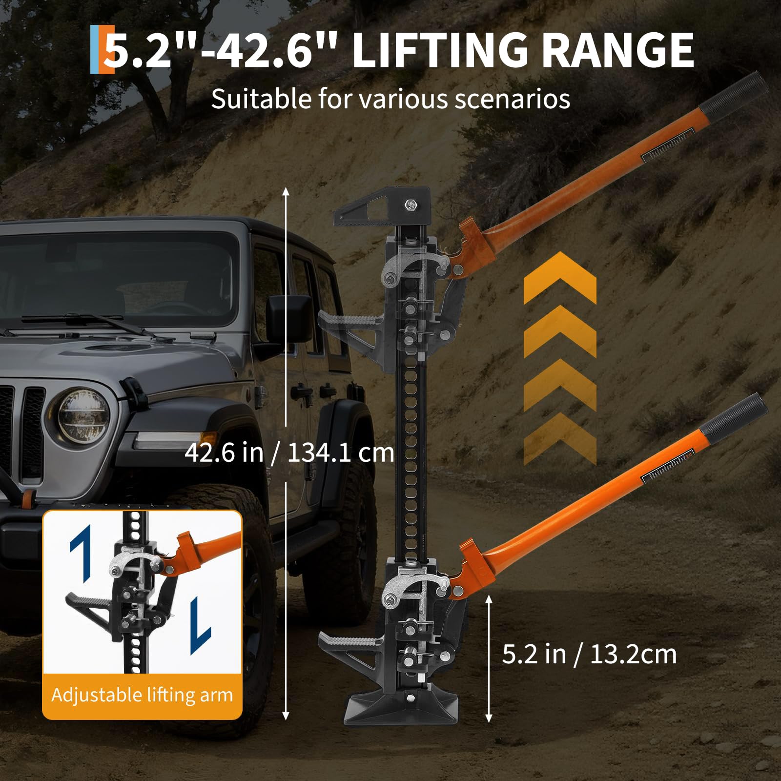 Домкрат для фермерских работ с – обзор и цена Heavy Equipment Jack