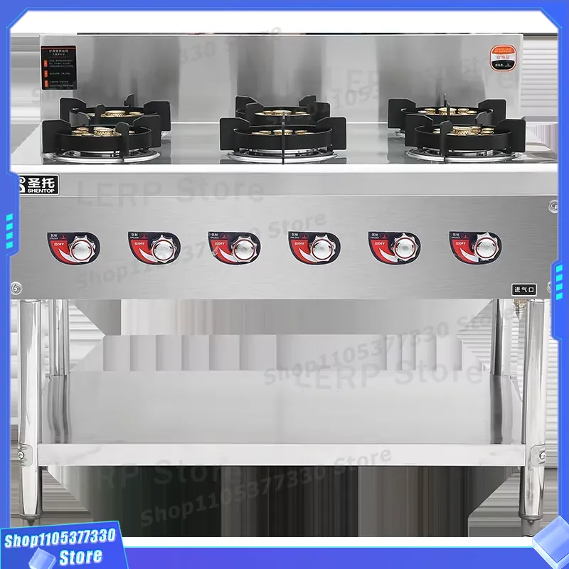 Коммерческая газовая плита с 6 – обзор и цена Heavy Equipment In Kitchen