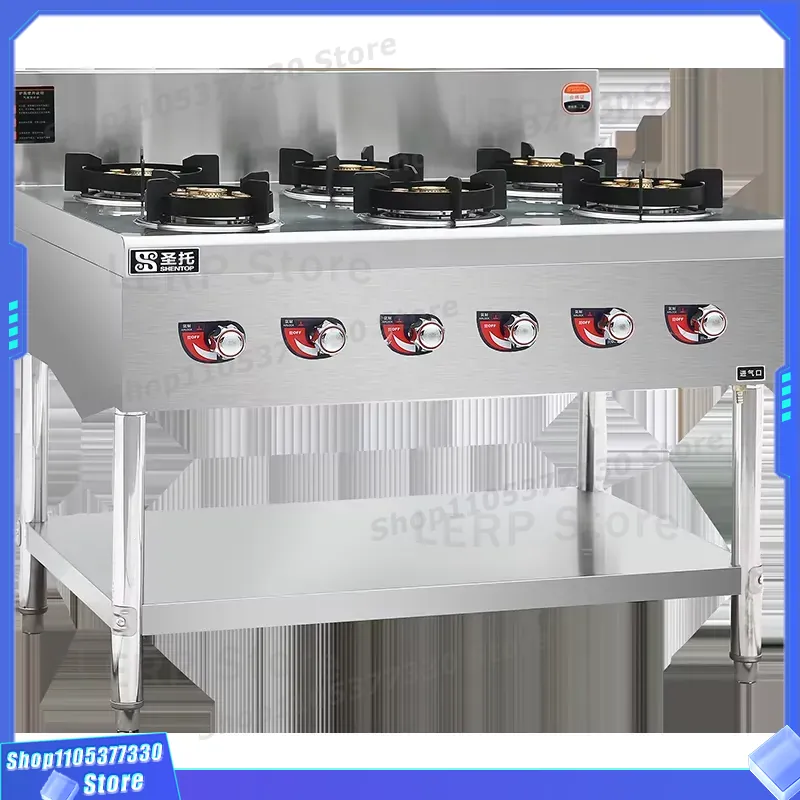 Коммерческая газовая плита с 6 – обзор и цена Heavy Equipment In Kitchen