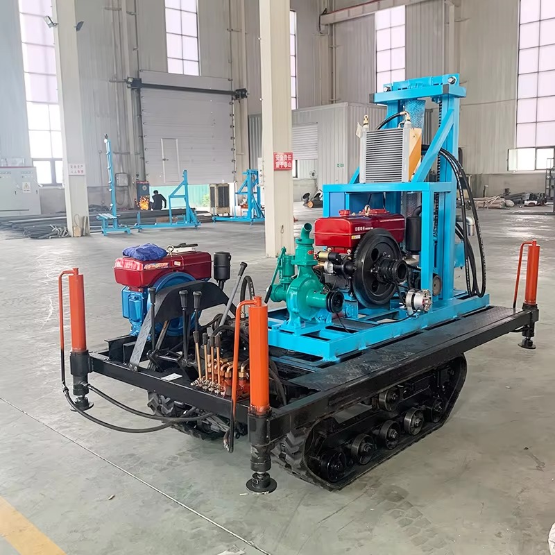 Мощная гусеничная буровая уста – обзор и цена Heavy Equipment Drilling Rig
