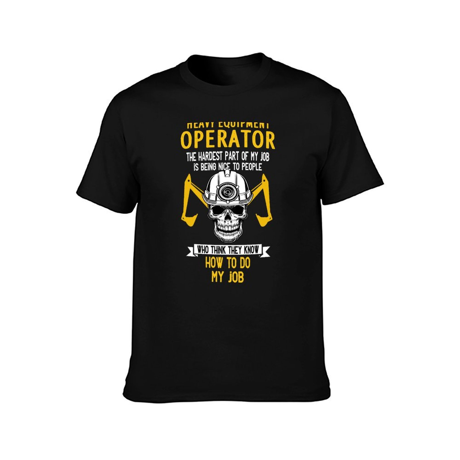 Забавная футболка для водителя – обзор и цена Heavy Equipment Operations
